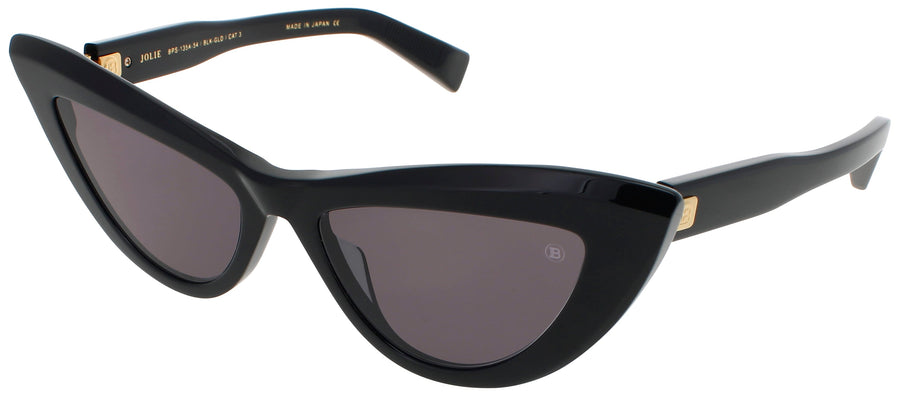 BALMAIN JOLIE Frame GOLD/BLACK Lens DARK GREY