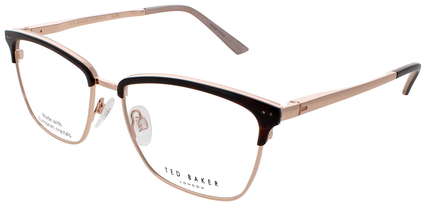 TED BAKER TW502 Frame HAVANA BLUSH Lens DEMO