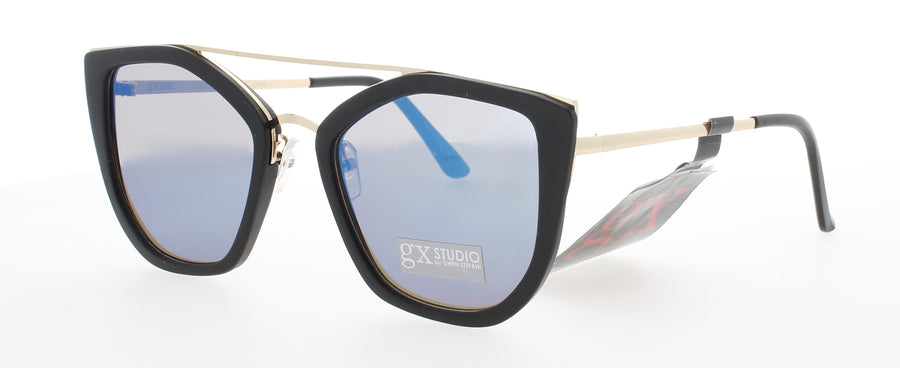 GX GXS05 Frame MATTE BLACK Lens BLUE MIRROR