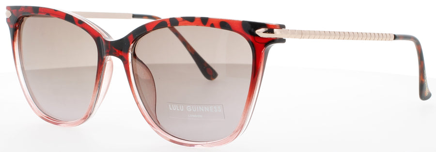 LULU GUINNESS LL12 Frame TORTOISE Lens GRADIENT BROWN