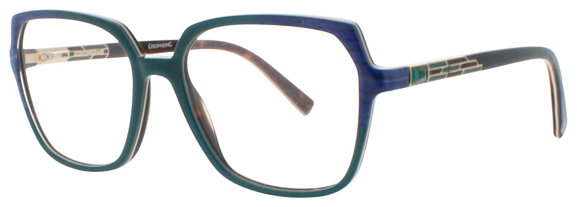 COCO SONG LAST TANGO Frame GREEN BLUE Lens DEMO