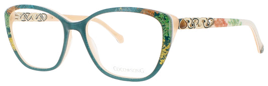 COCO SONG JUST JULIET Frame GREEN BEIGE Lens DEMO