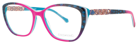 COCO SONG JUST JULIET Frame PINK PURPLE BLUE Lens DEMO