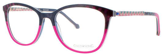 COCO SONG YORK BLUES Frame PINK BLUE Lens DEMO