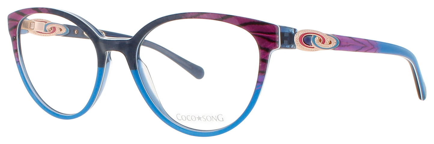 COCO SONG SWING ALONE Frame BLUE PURPLE Lens DEMO