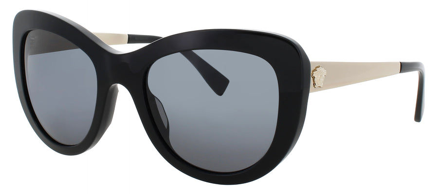 VERSACE 0VE4325A Frame BLACK Lens SMOKE