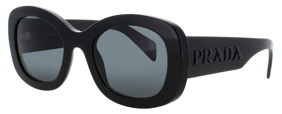 PRADA PR A13S Frame BLACK Lens DARK GREY