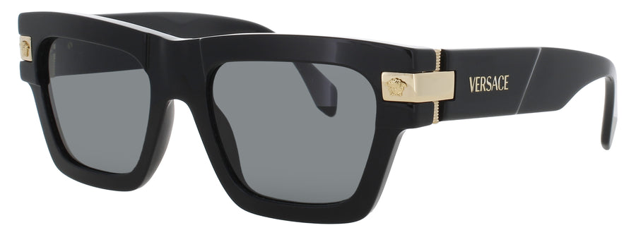 VERSACE 0VE4464 Frame BLACK Lens SMOKE