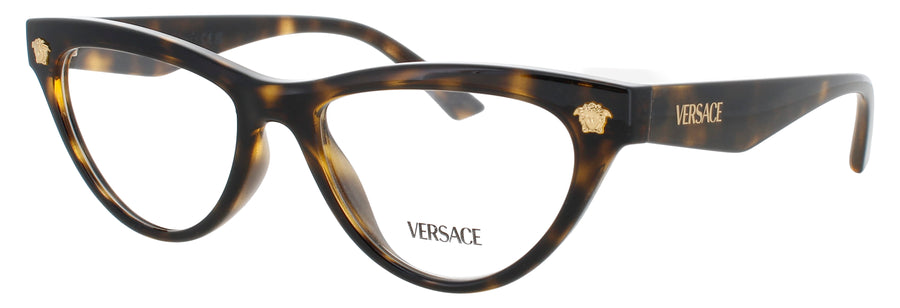 VERSACE 0VE3364U Frame HAVANA Lens DEMO