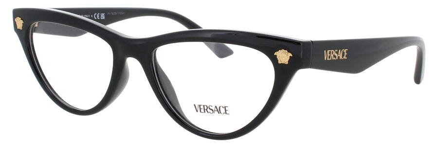VERSACE 0VE3364U Frame BLACK Lens DEMO