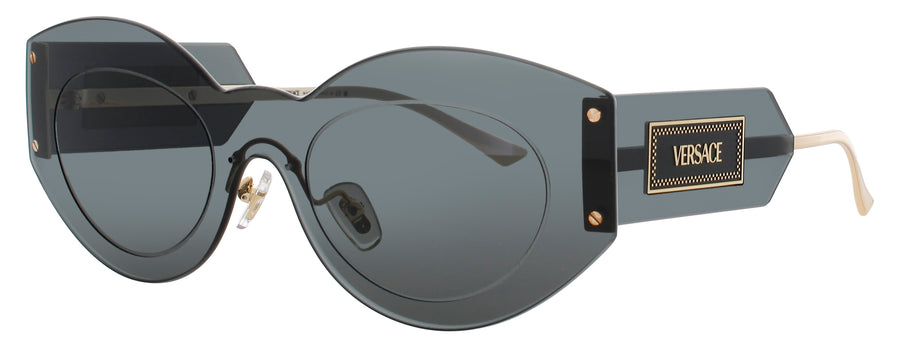 VERSACE 0VE2276 Frame GOLD Lens SMOKE