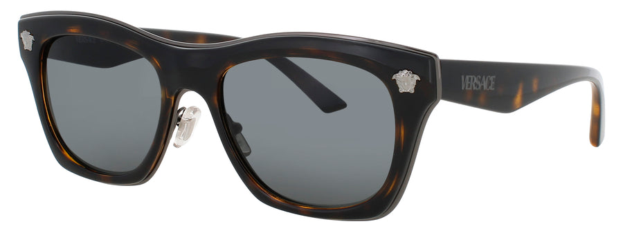VERSACE 0VE2272 Frame HAVANA Lens SMOKE