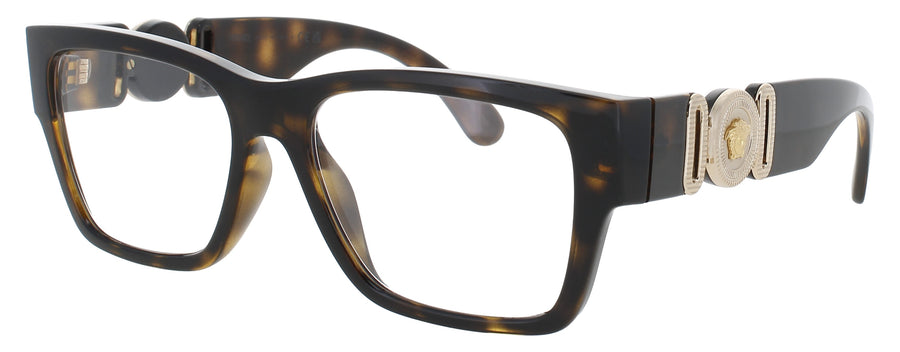VERSACE 0VE3368U Frame HAVANA Lens DEMO