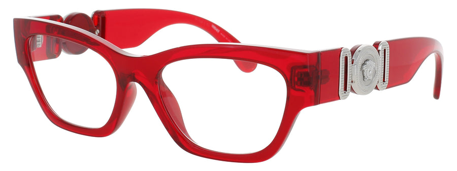 VERSACE 0VE3367U Frame TRANSPARENT RED Lens DEMO