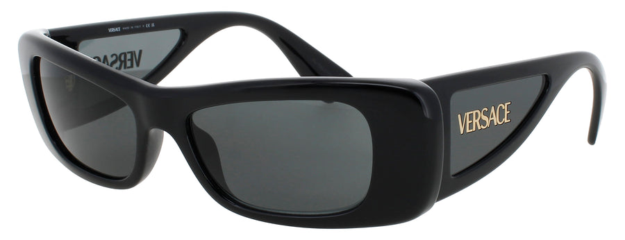 VERSACE 0VE4481 Frame BLACK Lens SMOKE
