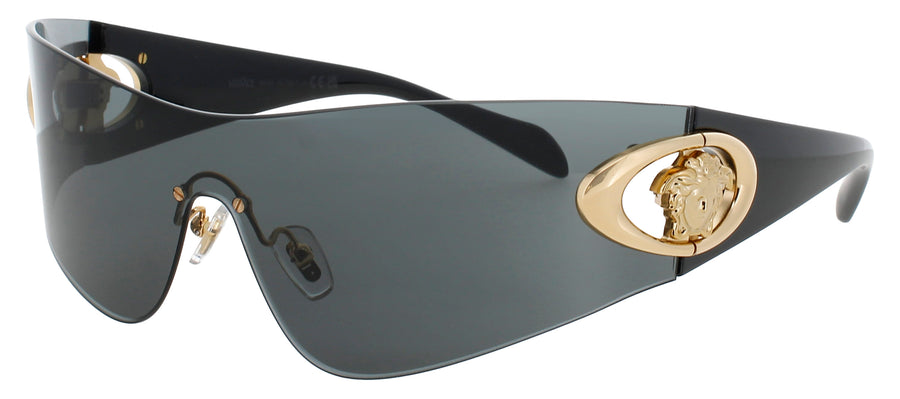 VERSACE 0VE2280 Frame GOLD Lens SMOKE