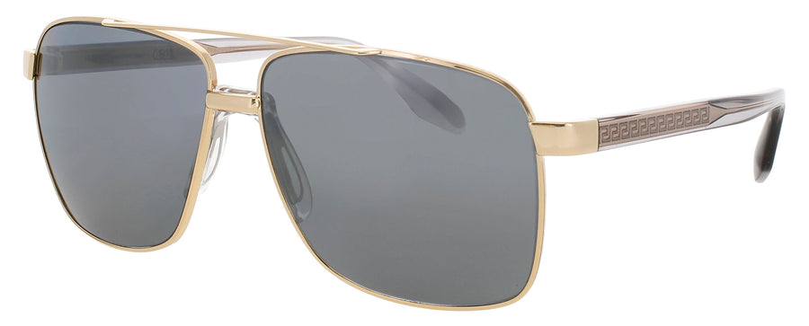 VERSACE 0VE2174 Frame GOLD Lens POLARIZED GREY / MIRROR