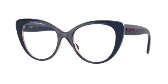 VOGUE 0VO5422 Frame TOP DARK BLUE/SERIGRAPHY Lens DEMO