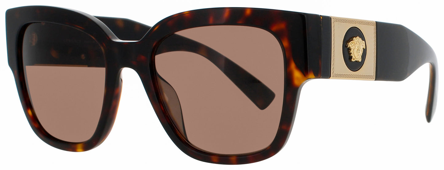 VERSACE 0VE4437U Frame HAVANA Lens BROWN