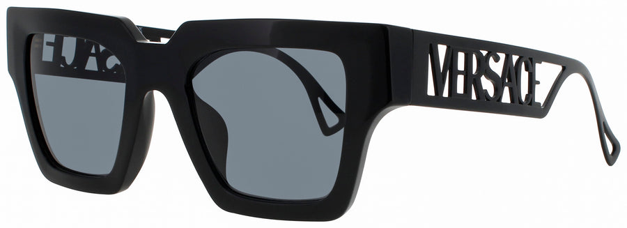 VERSACE 0VE4431F Frame BLACK Lens DARK GREY