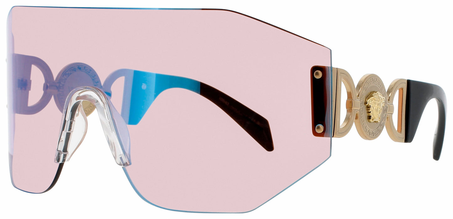 VERSACE 0VE2258 Frame GOLD/BLACK Lens PINK/BLUE