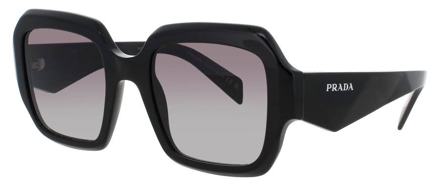PRADA PR 28ZS Frame BLACK Lens GREY GRADIENT