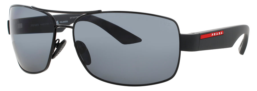 PRADA PS 50ZS Frame SHINY BLACK Lens SMOKE