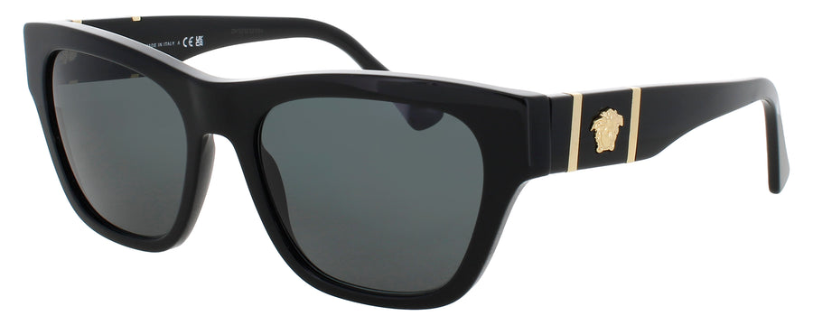 VERSACE 0VE4457 Frame BLACK Lens SMOKE