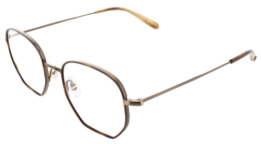 GARRETT LEIGHT WODLAWN 3062-47-BIO Frame BIO MARIGOLD TORTOISE-BRUSHED GOLD-BLONDE TORTOISE Lens DEMO