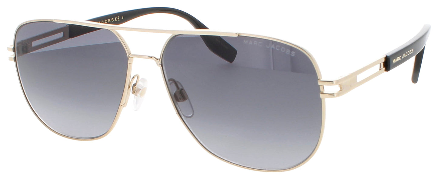 MARC JACOBS MARC 633/S Frame GOLD BLACK Lens DARK GREY GRADIENT