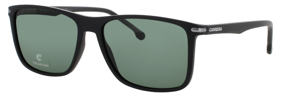 CARRERA 298/S Frame MATTE BLACK Lens GREEN POLARIZED