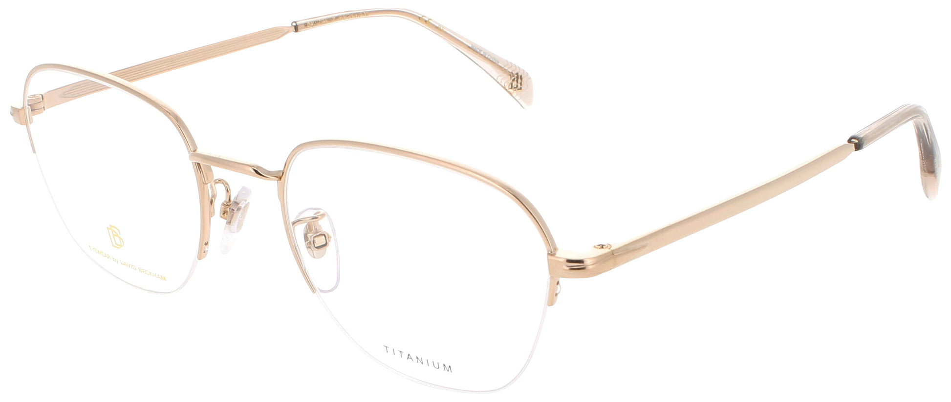 DAVID BECKHAM DB-1109/G Frame GOLD Lens DEMO