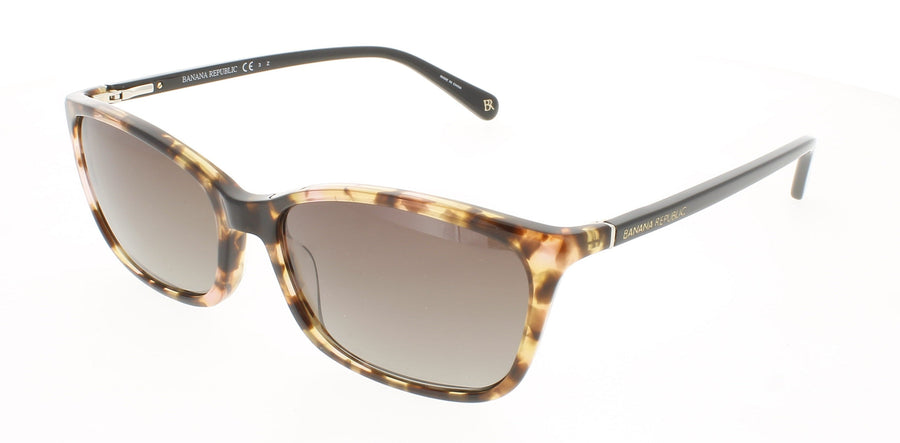 BANANA REPUBLIC BR 2007/S Frame BROWN PINK HAVANA Lens BROWN GRADIENT POLARIZED