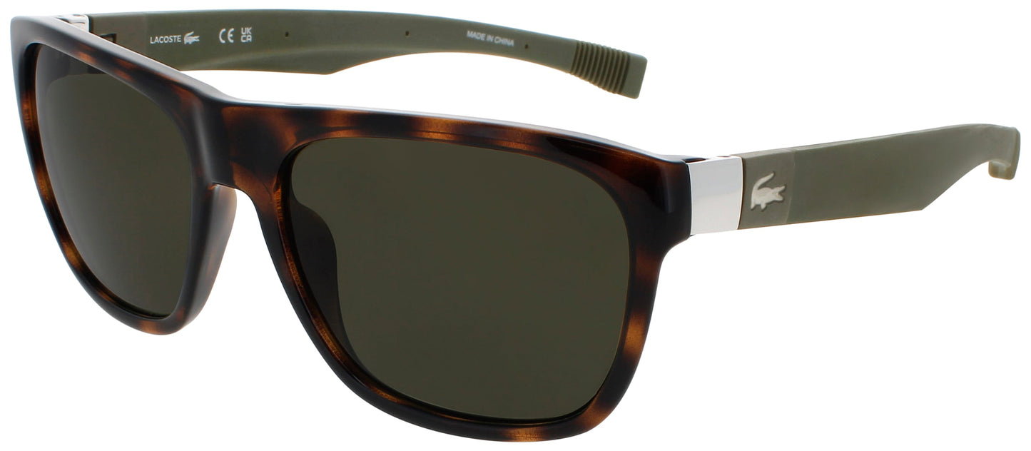 LACOSTE L664S Frame DARK HAVANA Lens GREEN