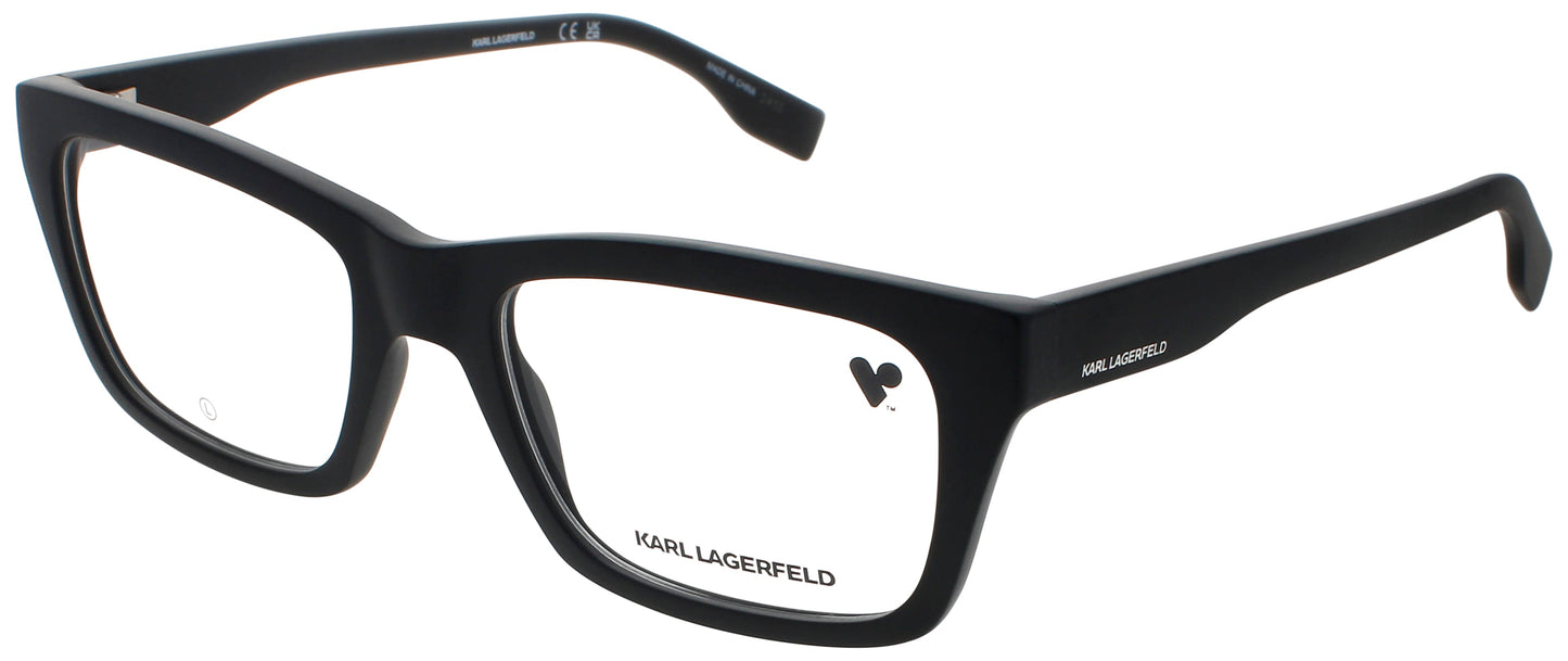 KARL LAGERFELD KL6138 Frame MATTE BLACK Lens DEMO