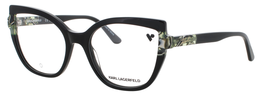 KARL LAGERFELD KL6132 Frame BLACK/MARBLE Lens DEMO