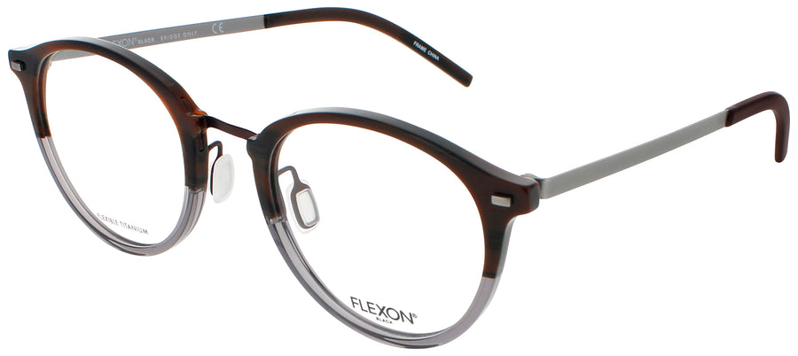 FLEXON B2024 Frame BROWN HORN GRADIENT Lens DEMO