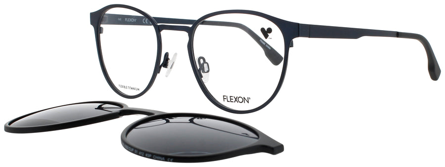 FLEXON FLX1002MAG-SET-412 Frame NAVY Lens DEMO