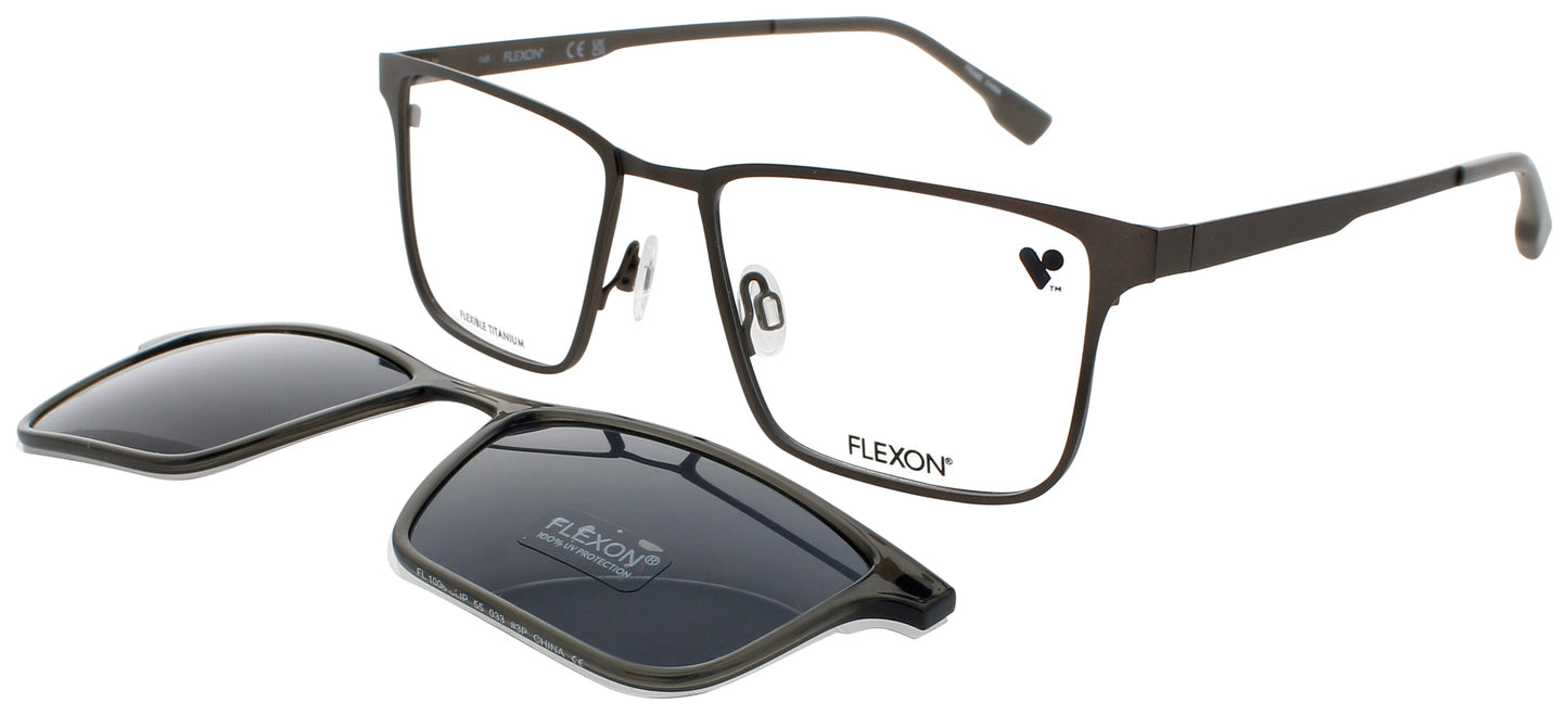 FLEXON FLX1006MAG-SET-033 Frame MATTE GUNMETAL Lens DEMO