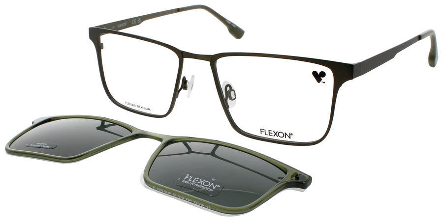 FLEXON FLX1006MAG-SET-310 Frame MATTE MOSS Lens DEMO