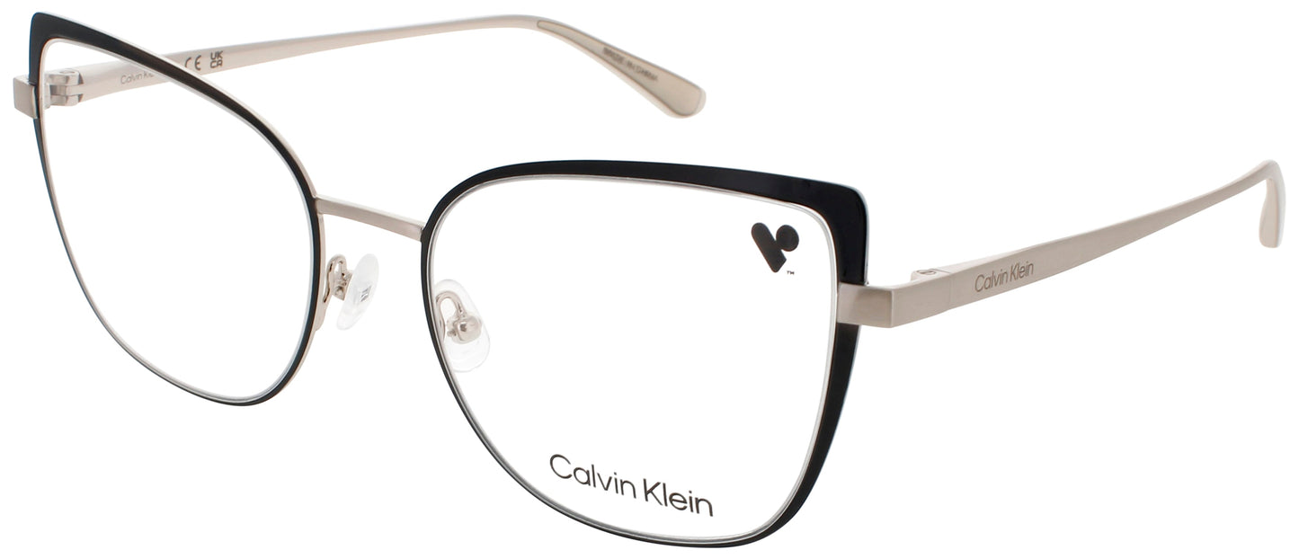 CALVIN KLEIN CK22101 Frame BLACK/SILVER Lens DEMO