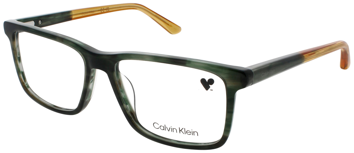 CALVIN KLEIN CK22544 Frame GREEN HAVANA Lens DEMO