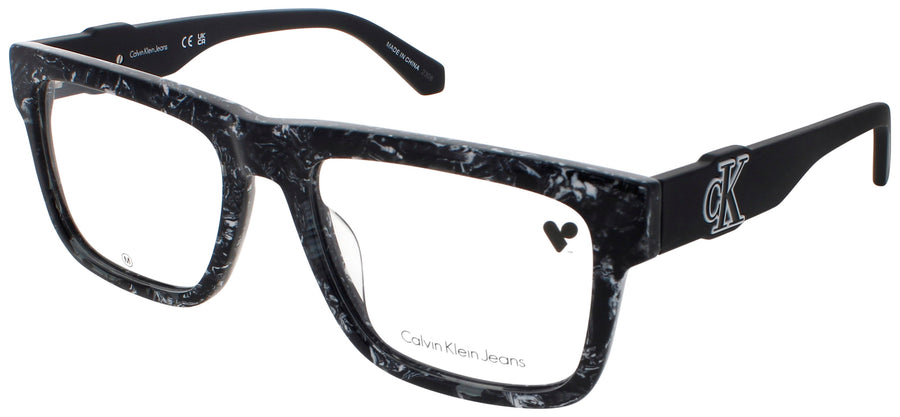 CALVIN KLEIN JEANS CKJ23647 Frame BLACK/WHITE Lens DEMO