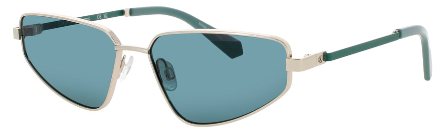 CALVIN KLEIN JEANS CKJ25200S Frame GOLD Lens GREEN TINT