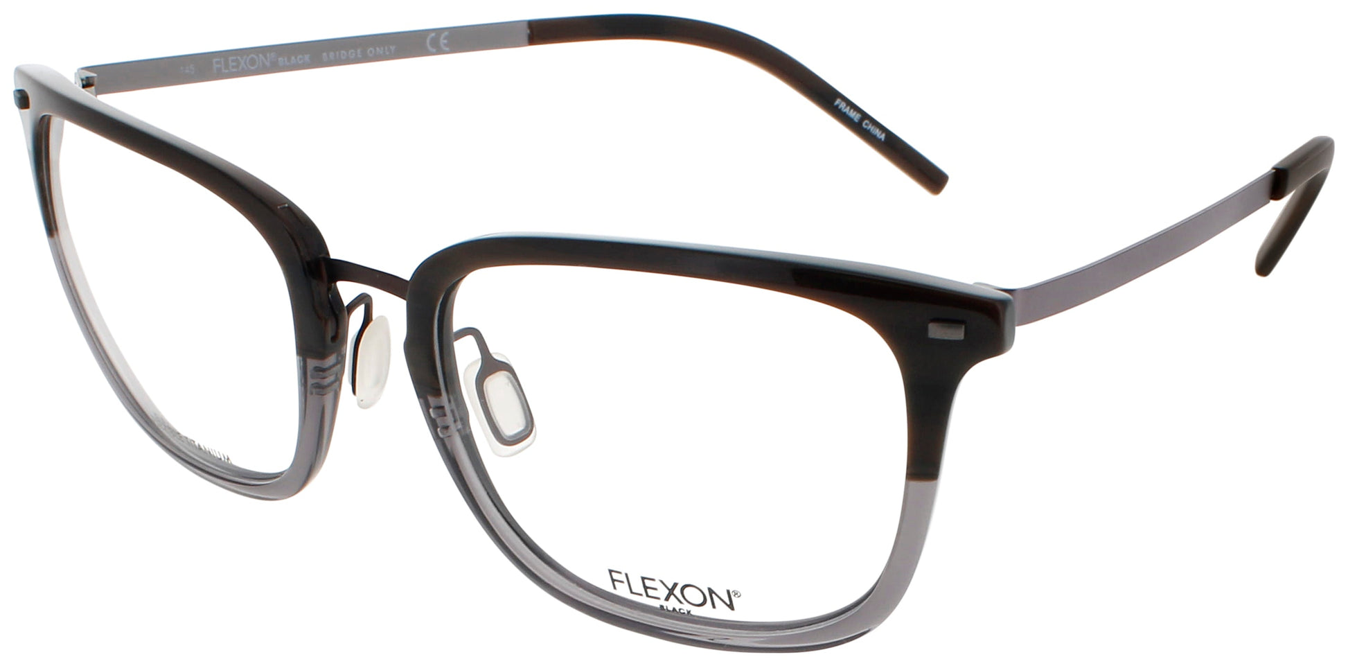 FLEXON B2020 Frame BROWN HORN GRADIENT Lens DEMO