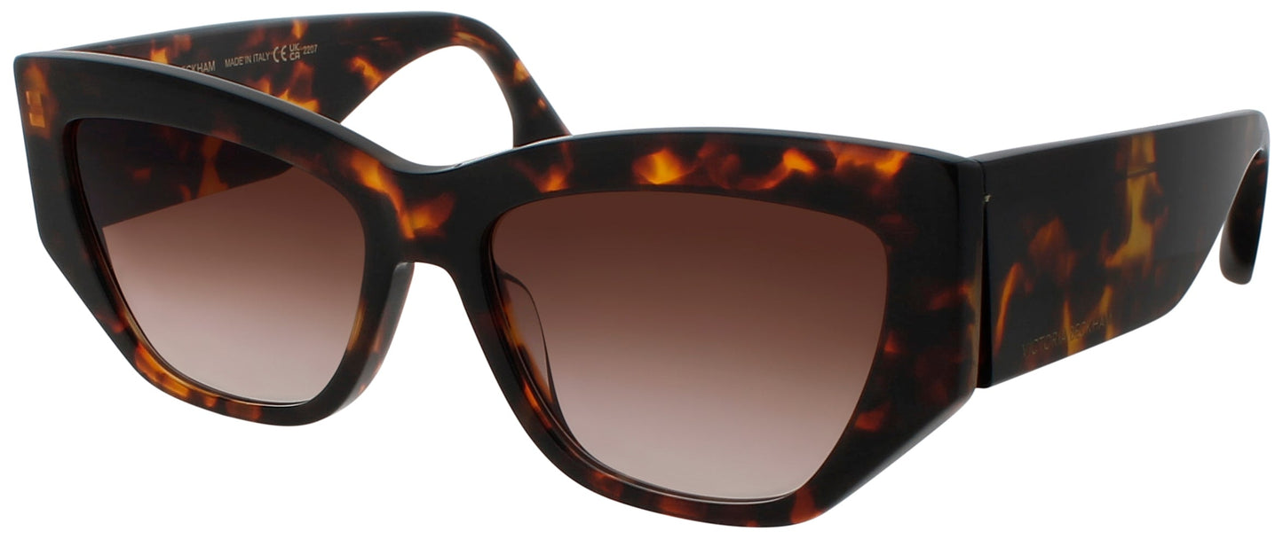 VICTORIA BECKHAM VB645S Frame DARK HAVANA Lens BROWN GRADIENT