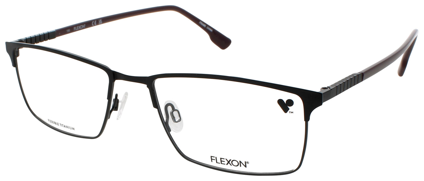 FLEXON E1129 Frame MATTE BLACK Lens DEMO