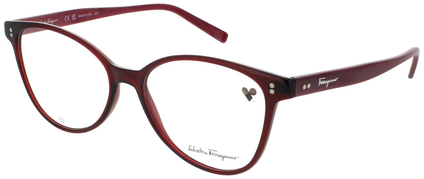 SALVATORE FERRAGAMO SF2948 Frame BURGUNDY Lens DEMO