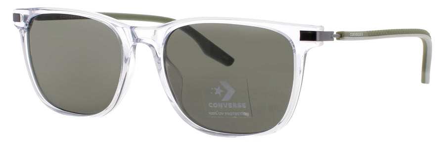 CONVERSE CV544S Frame CLEAR/GREEN Lens SOLID GREEN