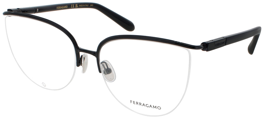 SALVATORE FERRAGAMO SF2227 Frame BLACK Lens DEMO